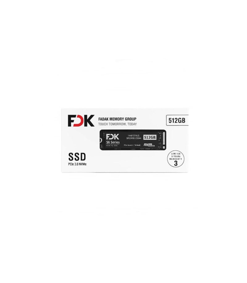 اس اس دی اینترنال فدک مدل FDK M.2 ظرفیت 512 گیگابایت - Image 1