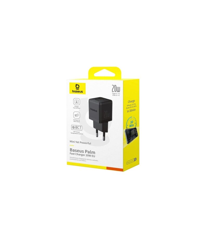 شارژر دیواری 20 وات مدل Palm Fast 20W - Image 2