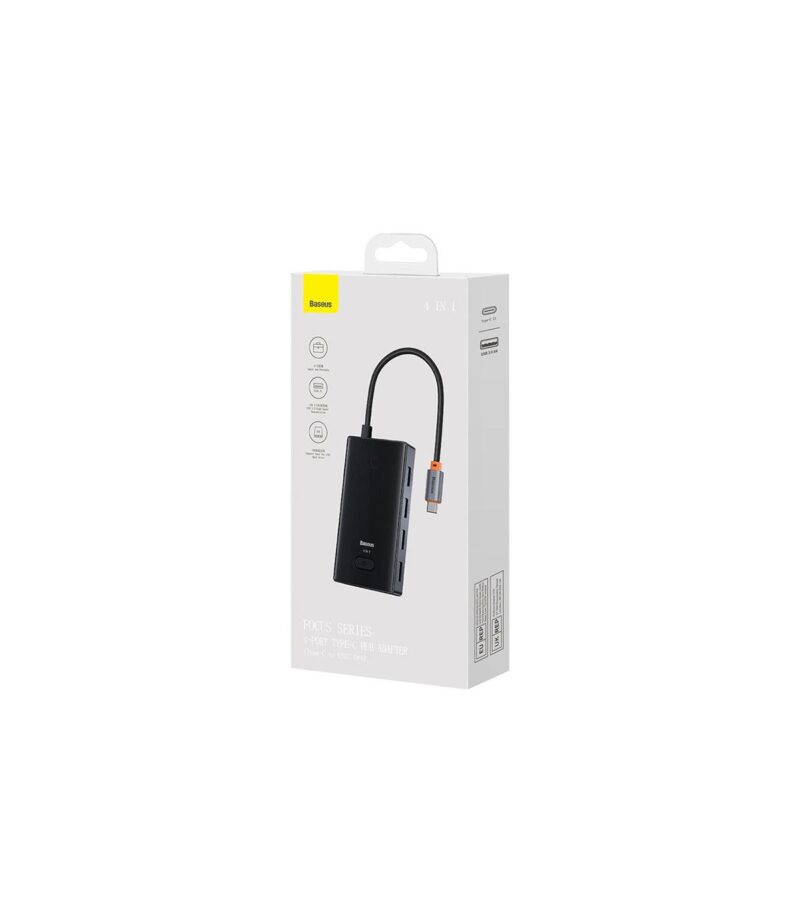 هاب 4 پورت USB3.0x4 باسئوس مدل BS-OH079 - Image 2