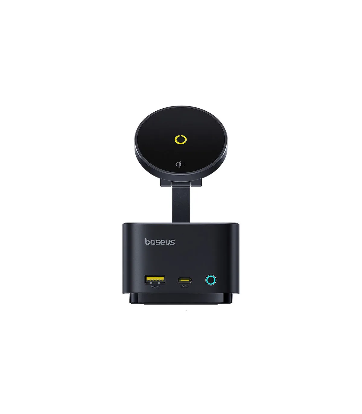 هاب-7-پورت-باسئوس-مدل-magpro-ii-7-in-1-با-شارژ-بیسیم-15-وات