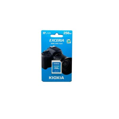 کارت حافظه کیوکسیا مدل EXCERIA کلاس 10 استاندارد UHS-1 سرعت 100MBps ظرفیت 256 گیگابایت