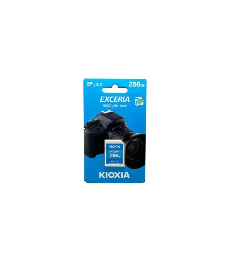کارت حافظه کیوکسیا مدل EXCERIA کلاس 10 استاندارد UHS-1 سرعت 100MBps ظرفیت 256 گیگابایت - Image 1